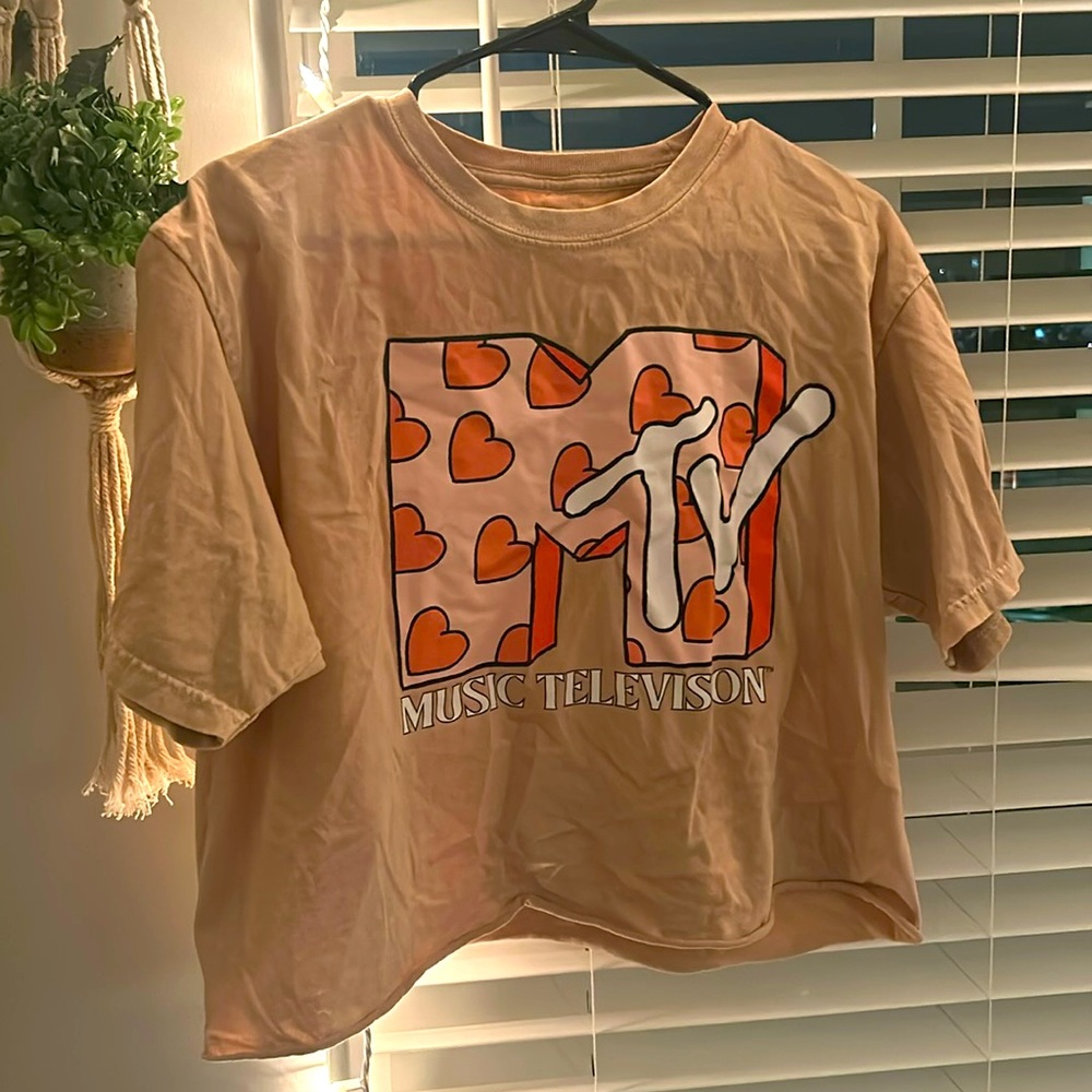 MTV Crop Top Sz Large